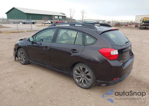 2013 Subaru Impreza 2.0I Sport Limited from USA, damaged, VIN JF1GPAS63D2830196